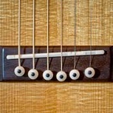 Parlor Guitar Bridge
